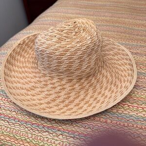 Sun and Sand Floppy Chic Woven Beige Sun Hat